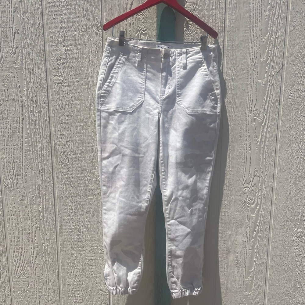 PAIGE Mayslie Camo Jogger Zip Pants 26